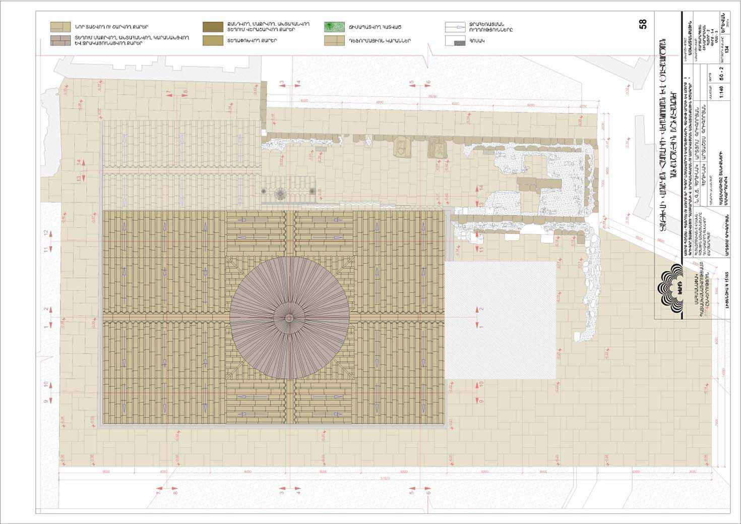 Restorarion project of the Churches of Saints Peter and Paul of the Tatev Monastery