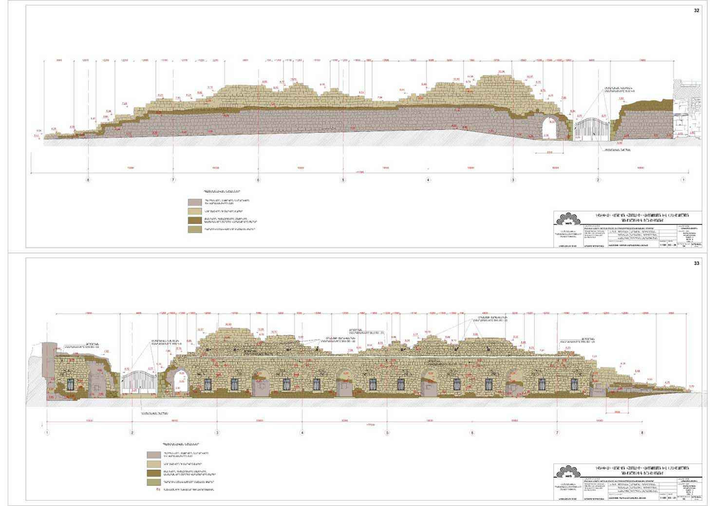 Restorarion project of Residential cells of the Tatev monastery
