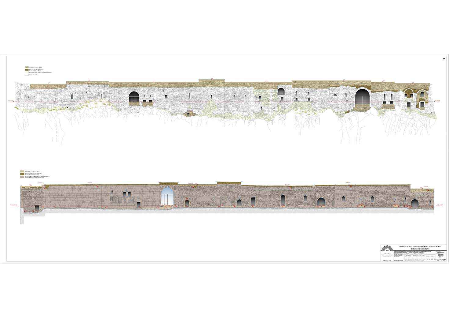 Restorarion project of the south-eastern building of the Tatev monastery auxiliaries