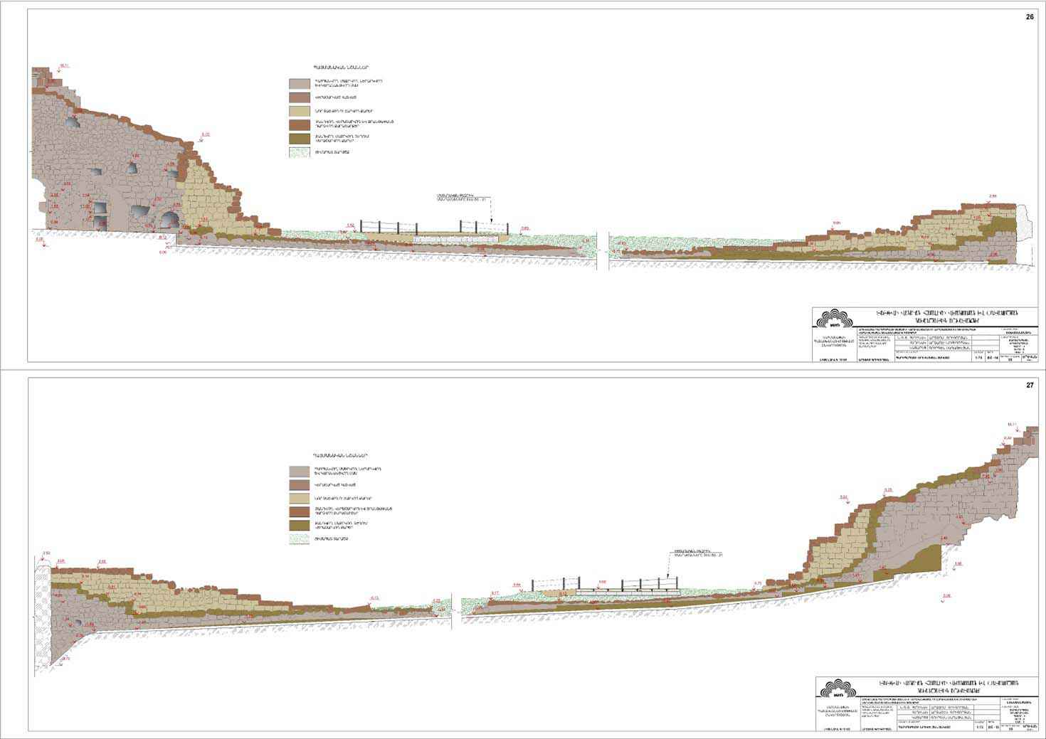 Restorarion project of The Eastern Wall of the Tatev Monastery and the Isolator (Dungeon)